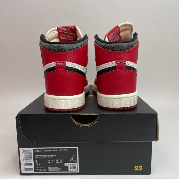 Nike Air Jordan 1 Retro High OG PS “Lost & Found” 2023 - Picture 4 of 4